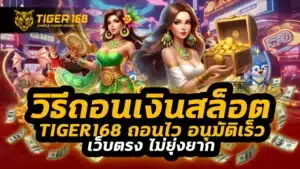 วิธีถอนเงินสล็อต tiger168