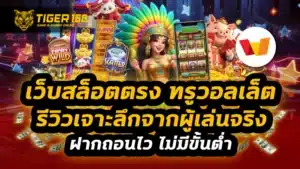 เว็บสล็อตตรง ทรูวอลเล็ต